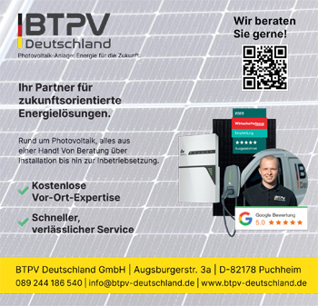 BTPV Deutschland GmbH | Rund um Photovoltaik, alles aus einer Hand!