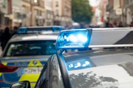 Polizeiauto mit Blaulicht
