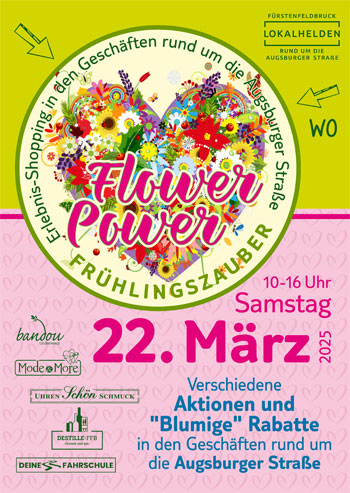 FlowerPower Frühlingszauber  | 22.03.2025 | 10 - 16 Uhr | Lokalhelden Fürstenfeldbruck