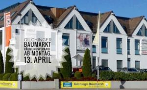 Baumarkt schließt