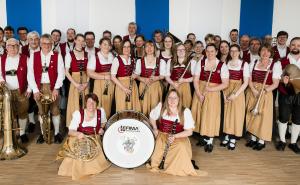 Blasmusikgruppe Jubiläumswochenende Schöngeising