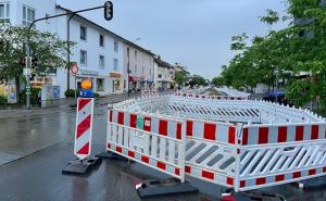 Baustelle in der Römerstraße