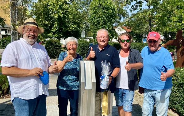 Verabschiedung Albert Pfannes aus Gilching