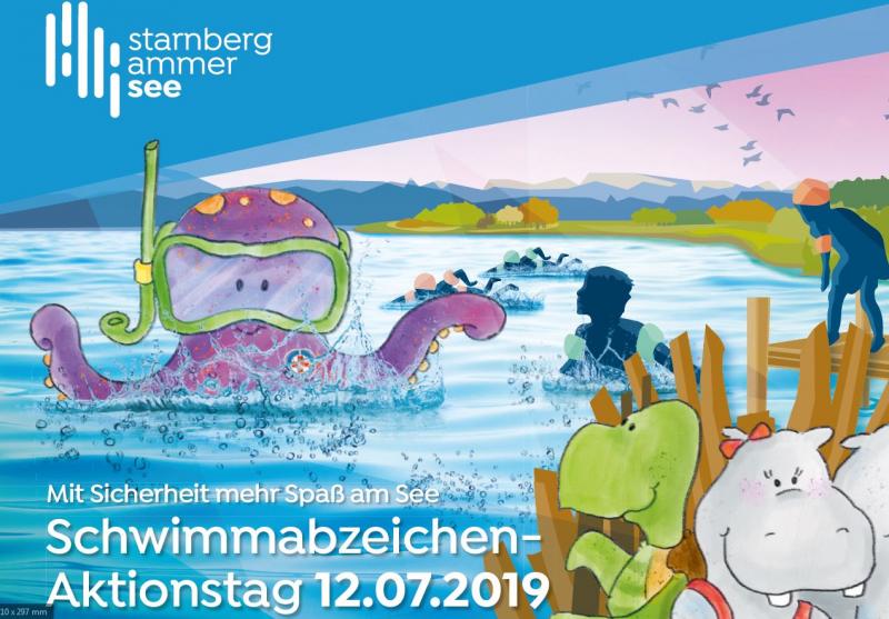 Für den 12. Juli 2019 organisiert die gwt Starnberg einen eigenen Aktionstag, bei dem Mädchen und Jungs kostenlos die Prüfung für ein Schwimmabzeichen ablegen können. Ob Seepferdchen, Jugendschwimmabzeichen Bronze oder Silber – gemeinsam mit der Wasserwacht hat die gwt im Starnberger Seebad für den ganzen Nachmittag extra Bahnen reserviert.