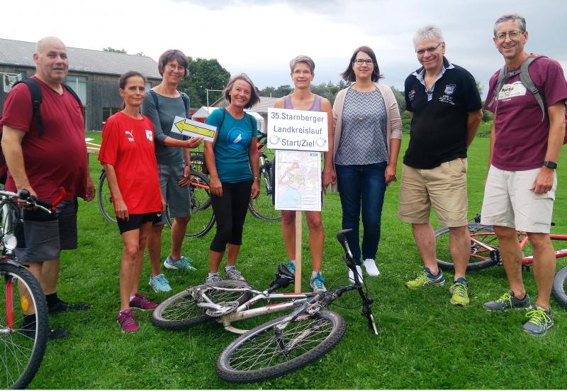 Für den 35. Starnberger Landkreislauf am 12. Oktober ist die Laufstrecke in Wörthsee nun festgelegt. Die Markierungen wurden aufgetragen, dem Trainingsbeginn steht nun nichts mehr im Wege. 