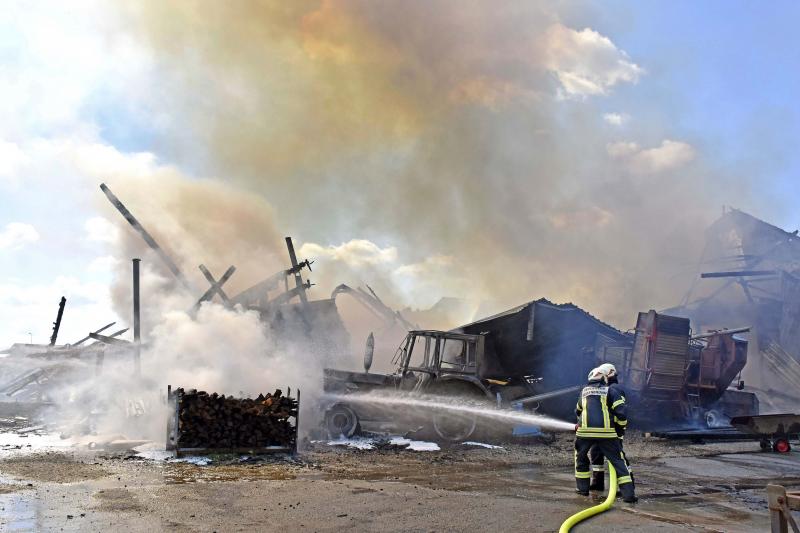 Brand in der Salzstraße.