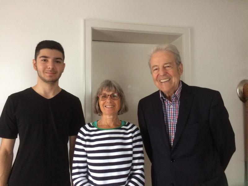 Emir Dag konnte dank der Jugendsozialstiftung Dr. Rieder Klarinettenunterricht an der Musikschule Fürstenfeldbruck nehmen.