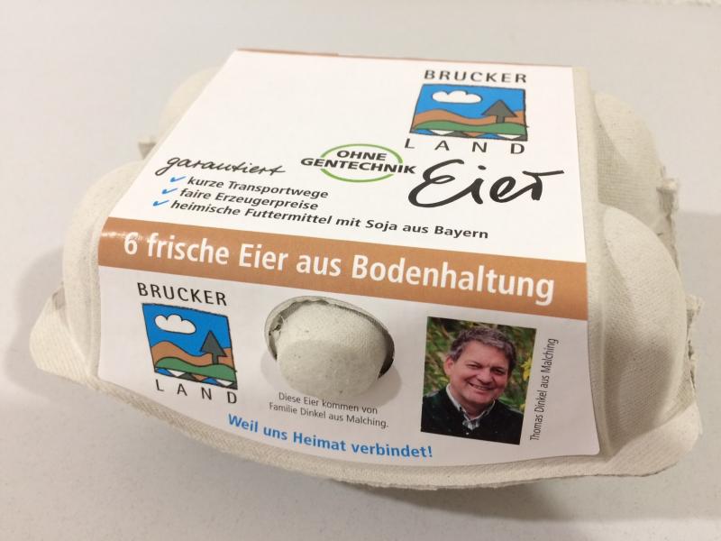 Die Eier der Solidargemeinschaft Brucker Land werden zurückgerufen.