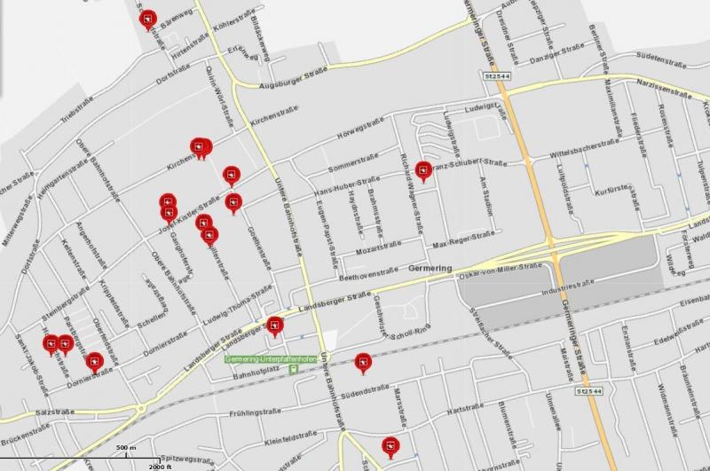 Nachdem letzte Woche wie am 19.02. berichtet schon in der Nacht von Dienstag auf Mittwoch ein bislang unbekannter Täter durch Germering zog und wahllos die Scheiben von geparkten Pkw´s einschlug, um in einigen Fällen Gegenstände aus dem Inneren zu entwenden, setzte sich diese unrühmliche Serie in der Nacht vom 20./21.2.fort. 