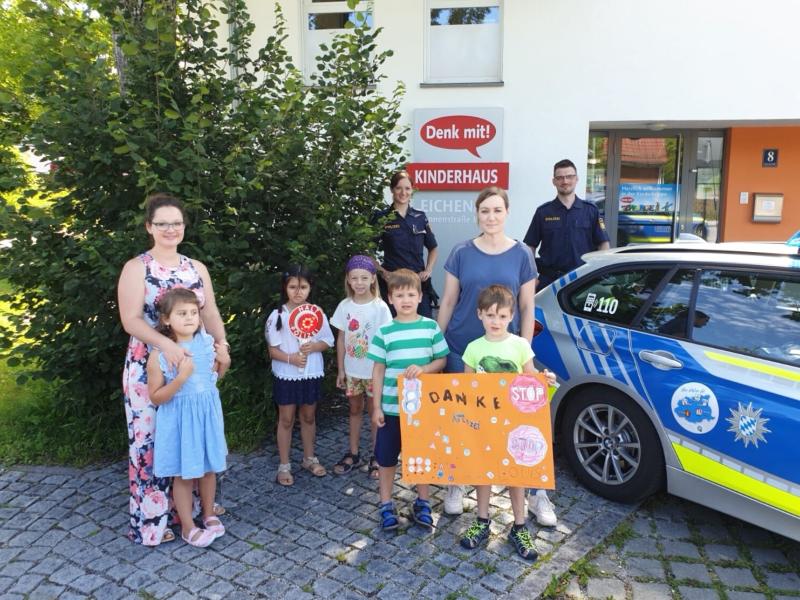 In den zurückliegenden Monaten waren Besuche in Kindergärten für die Germeringer Polizei Corona-bedingt tabu. Umgekehrt war es auch nicht möglich, dass eine Kindergartengruppe die Inspektion in der Waldstraße besuchen durfte.