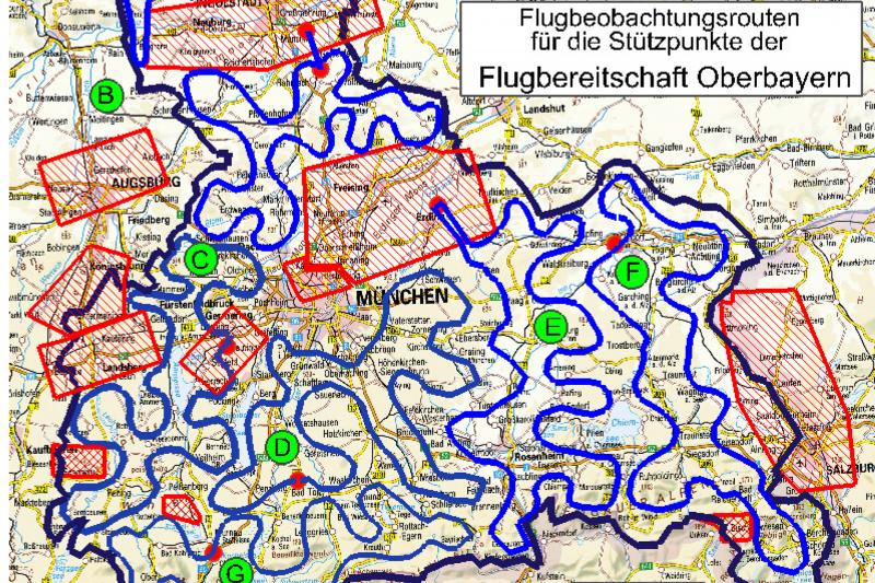 Wegen erhöhter Waldbrandgefahr hat die Regierung von Oberbayern für Donnerstag, den 17. Juni und Freitag, den 18. Juni die Luftbeobachtung für den Landkreis Starnberg angeordnet. Geflogen wird vom Stützpunkt Oberpfaffenhofen. 