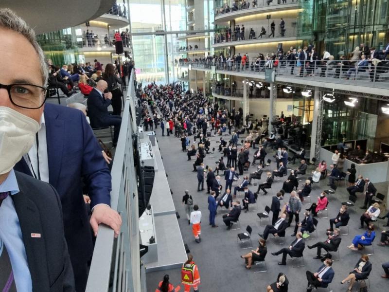 Als „erfahren und immer empathisch“ bezeichnet Michael Schrodi, der SPD-Bundestagsabgeordnete für Dachau und Fürstenfeldbruck, Frank-Walter Steinmeier.