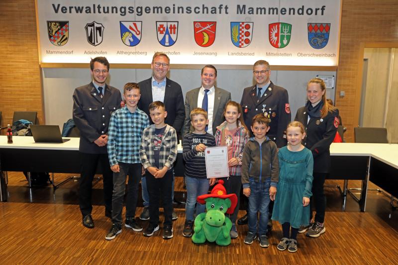 Gründung der Kinderfeuerwehr Mammendorf.