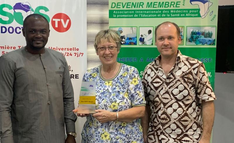 Sein 17-jähriges Vereinsbestehen hat der togoische Ärzteverein Aimes-Afrique zum Anlass genommen, einige Auszeichnungen zu vergeben. Aktion PiT-Togohilfe e.V. , der mit Aimes-Afrique seit 2015 intensiv zusammen arbeitet, wurde ebenfalls mit einem Preis bedacht.
