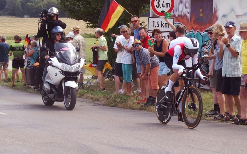 – Dieses sportliche Ereignis dürfte im Landkreis Fürstenfeldbruck so ziemlich einmalig und einzigartig sein: im Rahmen der European Championships Munich 2022 wurden die Europameisterschaften im Einzelzeitfahren der Männer und Frauen bei uns ausgetragen. 