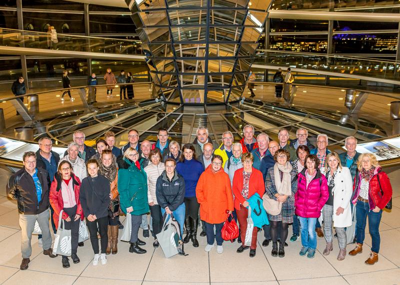 Zum dritten Mal in diesem Jahr fuhr eine Gruppe von politisch interessierten Bürgerinnen und Bürgern auf Einladung der CSU-Wahlkreisabgeordneten Katrin Staffler nach Berlin.