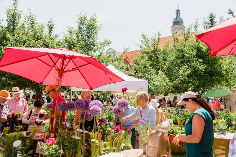 Über Pfingsten wird auf dem gesamten Veranstaltungsgelände sowie dem Barockgarten zum 20. Mal zu einem rauschenden Gartenfest eingeladen. Über 260 ausgewählte Aussteller aus der Region, aus dem gesamten Bundesgebiet sowie aus dem europäischen Ausland präsentieren ihre kreativen Ideen für das grüne Paradies im eigenen Garten. 