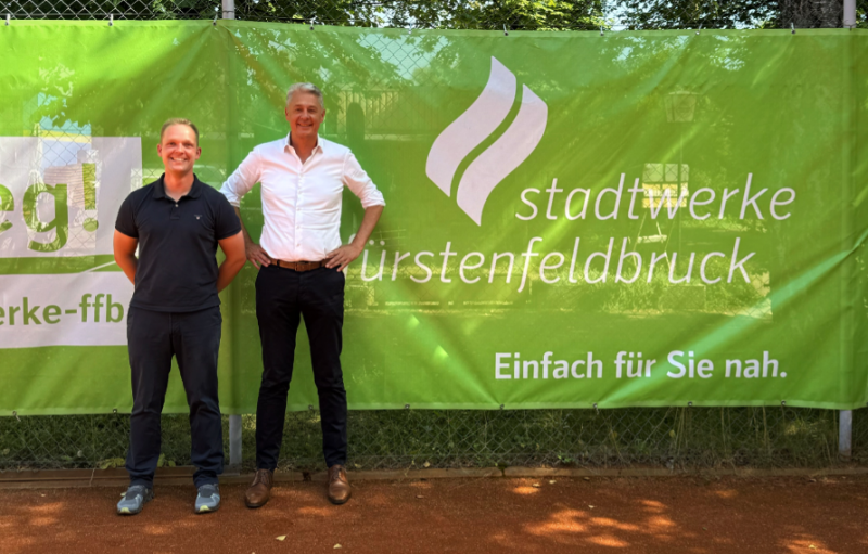 – Die Tennisfreunde FFB freuen sich, ihre Partnerschaft mit den Stadtwerken FFB auch in diesem Jahr fortführen zu können und diese weiterhin als Sponsor begrüßen zu dürfen.
