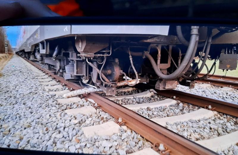 Am Dienstagnachmittag kollidierte eine S-Bahn auf der Bahnstrecke Westkreuz – Herrsching bei Neugilching mit einem auf die Oberleitung und ins Gleis gefallenem Baum.