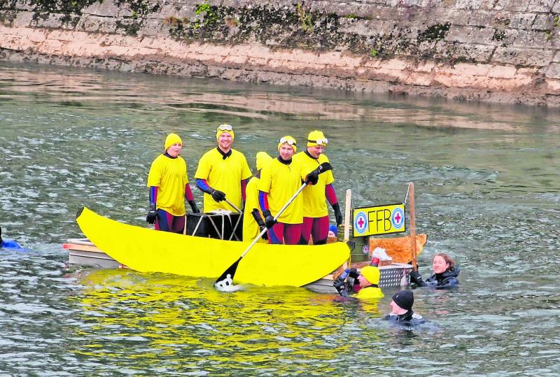 Zum 20. Mal beim Donauschwimmen mit von der Partie