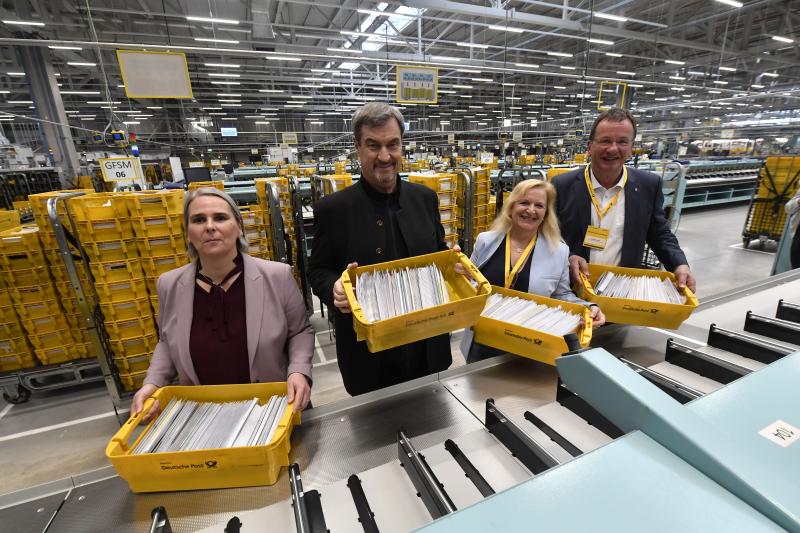 -  Die DHL Group hat das modernste und nachhaltigste Briefzentrum Deutschlands in Germering offiziell in Betrieb genommen. Im Herbst 2021 setzte das Unternehmen den Spatenstich, im Sommer 2023 folgte das Richtfest. 