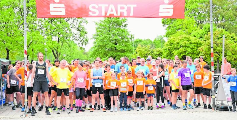 Startlinie Familienlauf