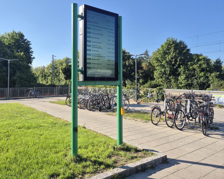 Alle Abfahrtszeiten auf einen Blick