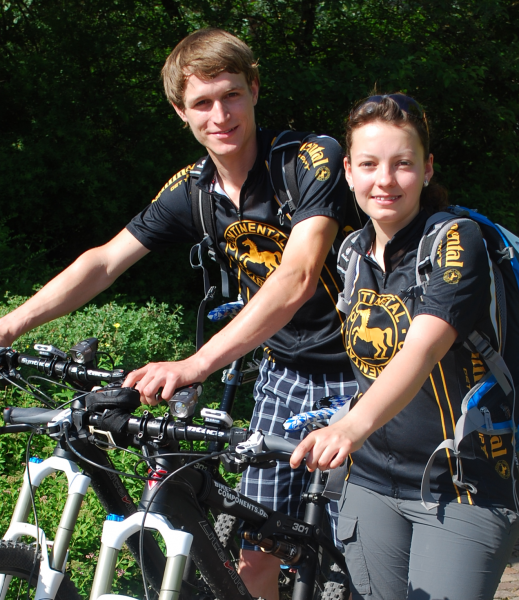  Mathias Zollbrecht und seine Freundin Carolin Dungs