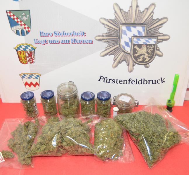 Bei einer Hausdurchsuchung wurden 500 Gramm Marihuana im Keller eines 33-jährigen Mannes aus Germering gefunden