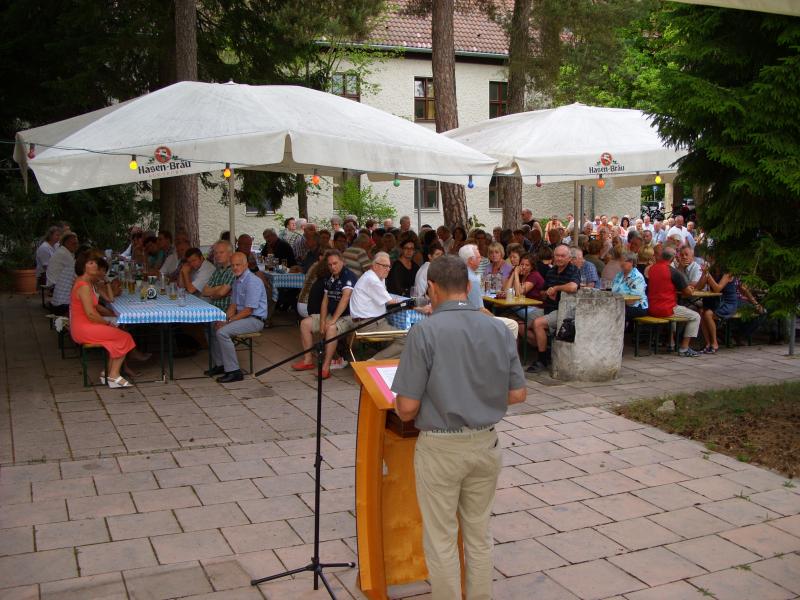 Mitglieder und Gäste des Vereins.