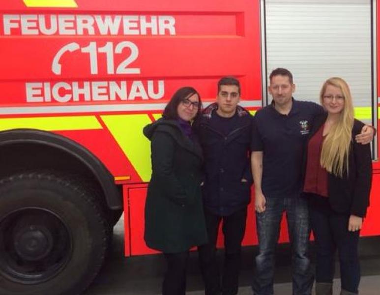 Lisa Zeiler, Maximilian Zimmerer, Andreas Cappallo und Céline Schweitzer.