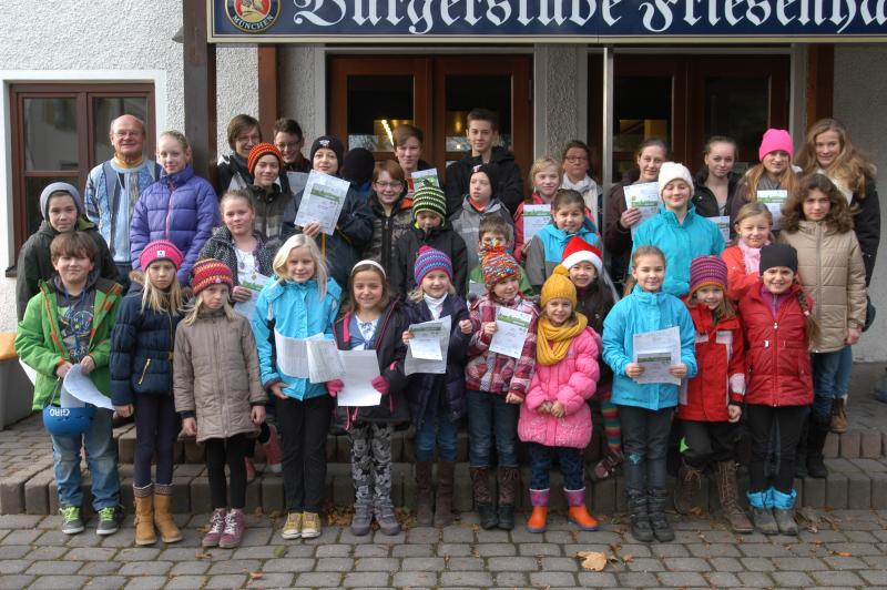 59 Kinder aus Eichenau verdienten sich mit ihren Leistungen das Deutsche Sportabzeichen.