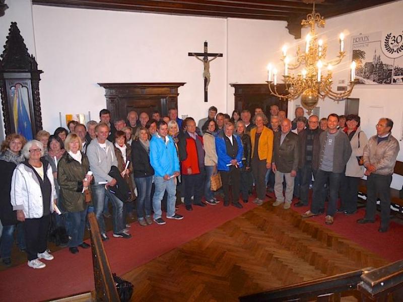 Der Startschuss für die Festivitäten zum 950-jährigen Jubiläum der ersten urkundlichen Erwähnung von Hattenhofen reiste eine Gruppe nach Brixen in Südtirol