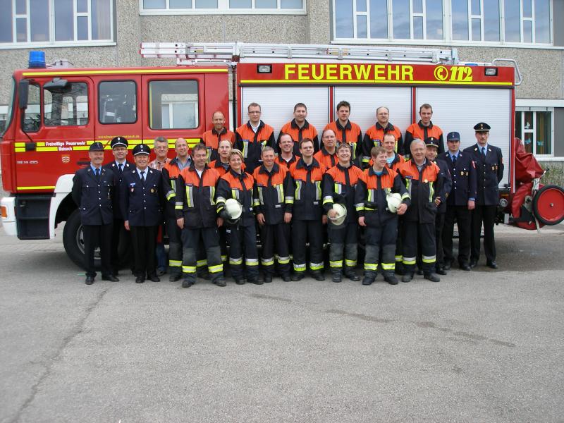 Mitglieder der Freiwilligen Feuerwehr Maisach 