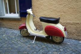 Als am Dienstagabend eine 48-jährige Vespafahrerin zu ihrem geparkten Roller zurückkam, fand sie diesen beschädigt vor. Der Roller stand vor dem Krankenhaus in der Josef-Spital-Straße am Fahrbahnrand und wurde in der Zeit von 18:30 Uhr bis 20:00 Uhr vermutlich von einem ausparkenden Pkw umgefahren. 