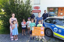 In den zurückliegenden Monaten waren Besuche in Kindergärten für die Germeringer Polizei Corona-bedingt tabu. Umgekehrt  war es auch nicht möglich, dass eine Kindergartengruppe die Inspektion in der Waldstraße besuchen durfte. 