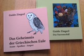 Der Fürstenfeldbrucker Künstler Guido Zingerl stellt seine neuen Zyklen „Das Narrenschiff" und „Das Geheimnis der Griechischen Eule" nun als Buchform vor.
