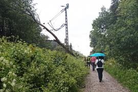 Am Dienstagabend kam es im Landkreis Fürstenfeldbruck zu rund 80 unwetterbedingten Einsätzen für die Feuerwehren. Betroffen waren verschiedene Städte und Gemeinden verteilt über den ganzen Landkreis. Die Unwetterfront führte zu überfluteten Straßen, umgestürzten Bäumen, einem Blitzeinschlag und Kellern die unter Wasser standen.