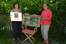 Anlässlich ihres 85. Geburtstages hat die Kunstsammlerin Ada Adler aus Emmering dem Museum Fürstenfeldbruck mehrere Kunstwerke gespendet. Es handelt sich um ein Emaille-Relief und zwei Original-Holzschnitte der Künstlerin Lily Koebner Linke (1891-1980) und um ein Ölbild von Max Landschreiber (1880-1961). 