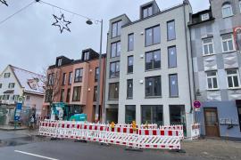 In der Schöngeisinger Straße in Fürstenfeldbruck entstehen derzeit öffentlich geförderte  Mietwohnungen, die von der Firma BIT Bau und Immobilien Treml GmbH gebaut werden. 