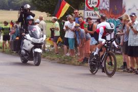 – Dieses sportliche Ereignis dürfte im Landkreis Fürstenfeldbruck so ziemlich einmalig und einzigartig sein: im Rahmen der European Championships Munich 2022 wurden die Europameisterschaften im Einzelzeitfahren der Männer und Frauen bei uns ausgetragen. 