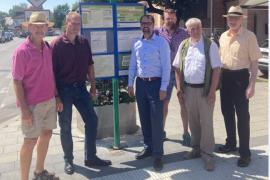 Die Stadt Olching freut sich über die insgesamt 13 neuen barrierefreien Bushaltestellen, die in den vergangenen Wochen überall im Stadtgebiet errichtet wurden