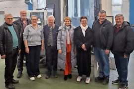 Auf Wunsch der Mittelstandsunion besuchten Mitglieder der Vorstandschaft gemeinsam mit der Bundestagsabgeordneten Katrin Staffler die Firma Ostermeier Feinmechanik in Loitershofen. 