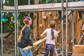 Ein Traumspielhaus von Kindern für Kinder