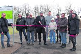 Offizielle Eröffnung des neuen Pumptracks am Amperium an der Klosterstraße.