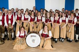 Blasmusikgruppe Jubiläumswochenende Schöngeising