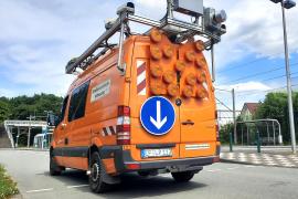 Der Straßenzustand in Fürstenfeldbruck wird digital erfasst.
