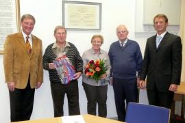 Der stellvertretende Vorsitzende Erich Greißer wurde aus dem Seniorenbeirat Alling verabschiedet