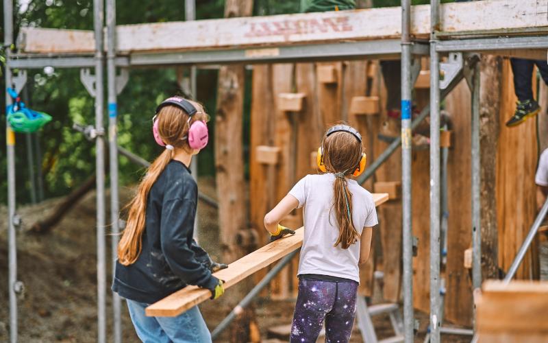 Ein Traumspielhaus von Kindern für Kinder