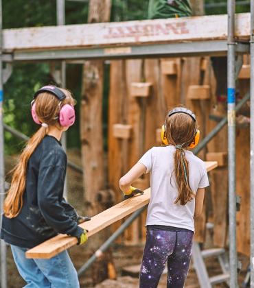Ein Traumspielhaus von Kindern für Kinder